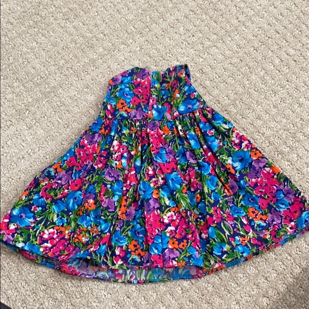 American Girl Doll Sleeveless Flower Dress - Picture 2 of 2